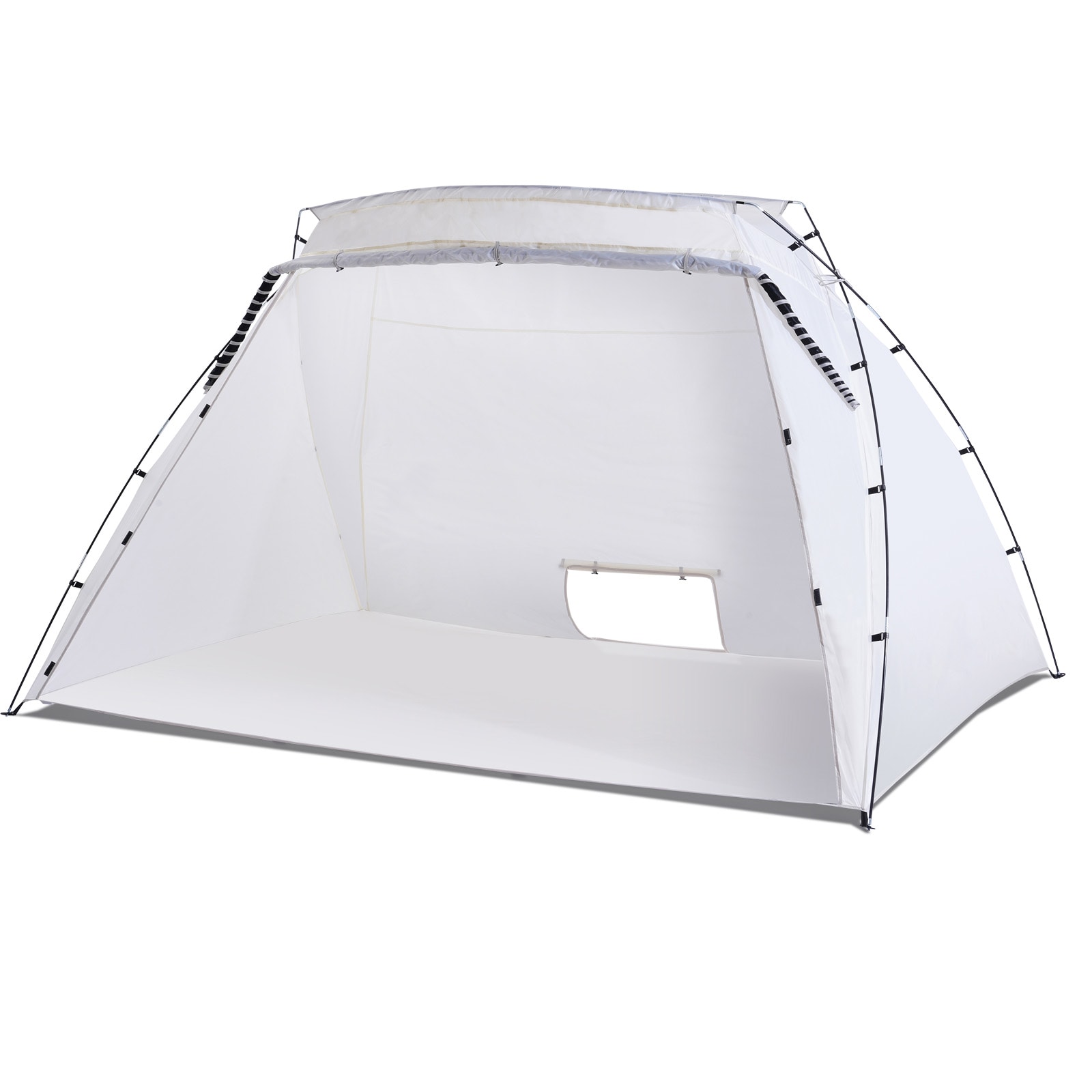 Portable Paint Spray Booth Tent With Mesh Screen For Furniture Diy_voghion.com